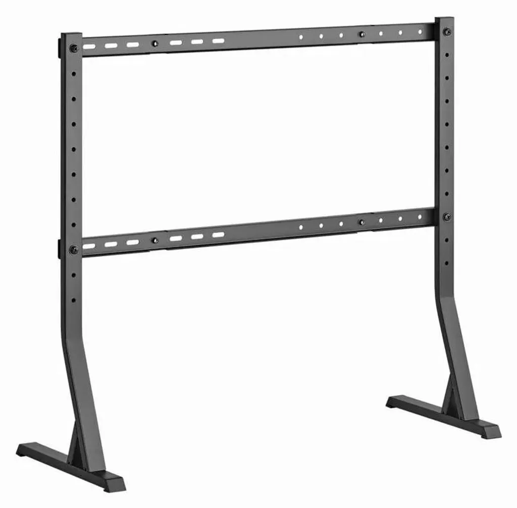 Support TV Mural Fixe Gembird Argenté pour Écran Plat et Moniteur LED LCD - 2