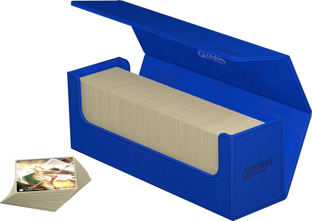 Arkhive 400+ Xenoskin Bleu : Coffret de Transport pour Decks de Cartes