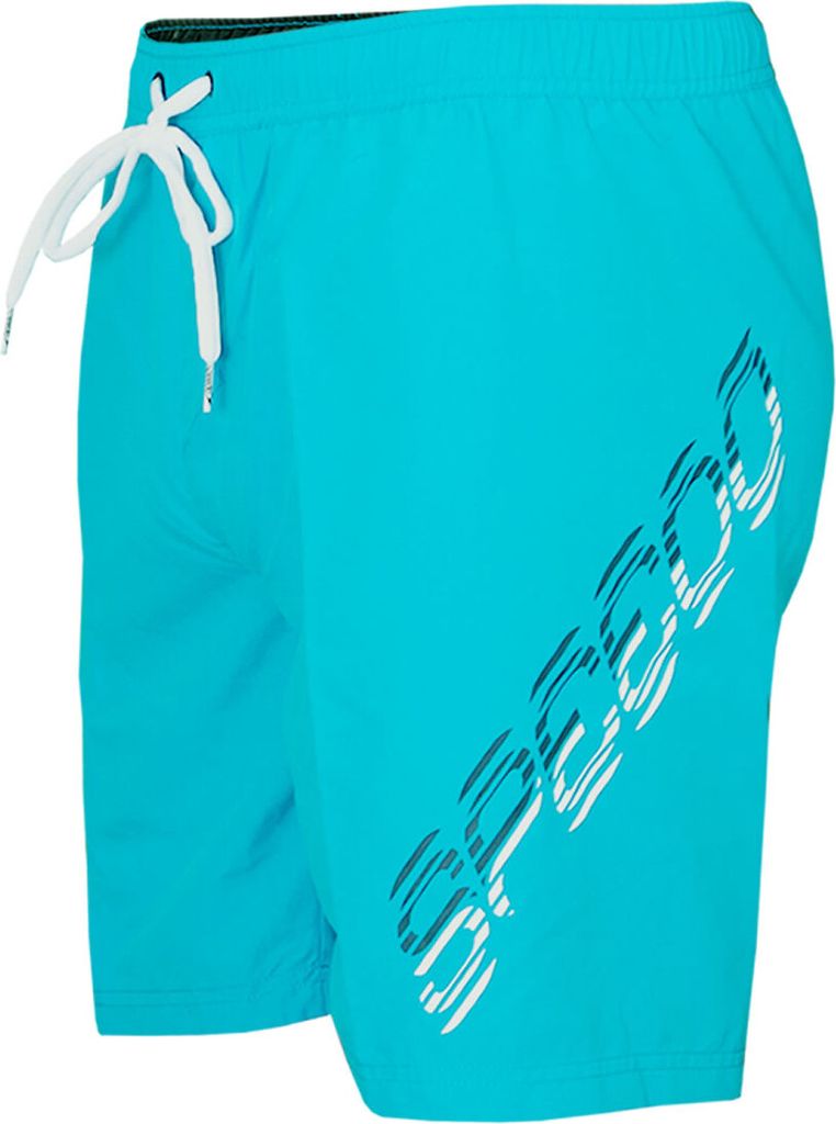 Speedo Badeshort Hybrid Logo, Gr.S, hellblau (8069067168) Produktbild 