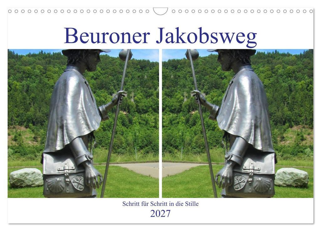 Beuroner Jakobsweg (Wandkalender 2027 DIN A3 quer), CALVENDO Monatskalender