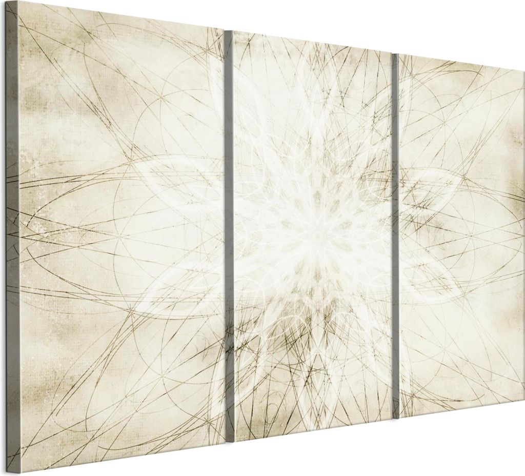 LUMASOUL Leinwand Bilder, Leinwandbild Natur Motiv, Wandbilder Holzrahmen und Webstuhl Wohnzimmer und Schlafzimmer, Bilder 90x60 cm Boho