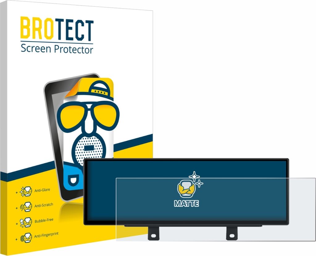 BROTECT Schutzfolie für Xtrons QLB42THNBR Displayschutz Displayschutzfolie Folie Matt Entspiegelungsfolie