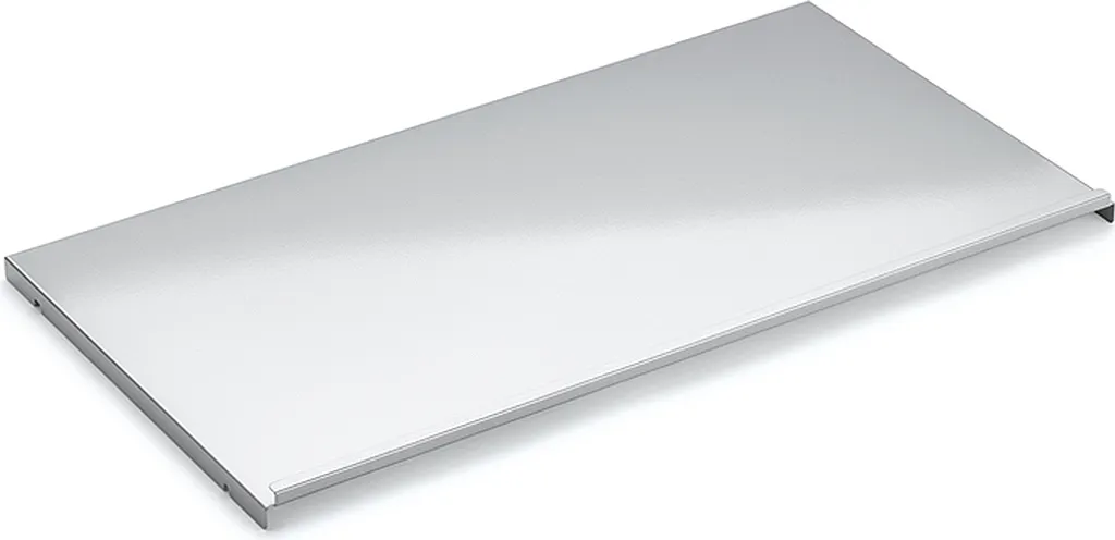Couvercle Naber argent anti-odeurs pour poubelle - Solution Propreté 60cm