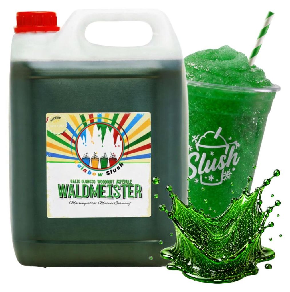 Rainbow Slush Sirup Waldmeister 5 Liter 1:5 AZO frei ohne Produktbild 