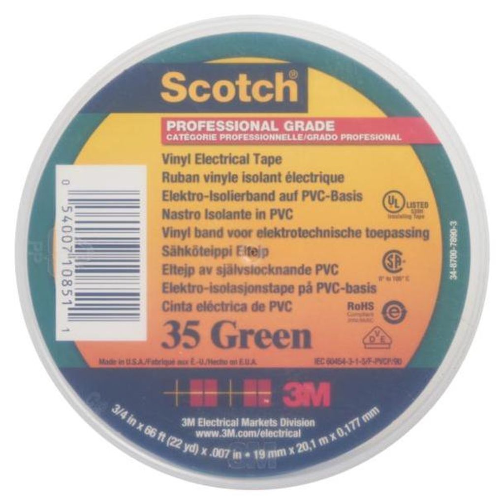 3M Scotch35-19x20vi Vinyl Isolierband Violett 19mmx20m (7000058437)