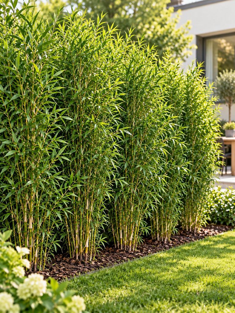 Fargesia robusta Campbell, altezza 40-60 cm. Bambù da Immagine del prodotto  Immagine generata dall'IA