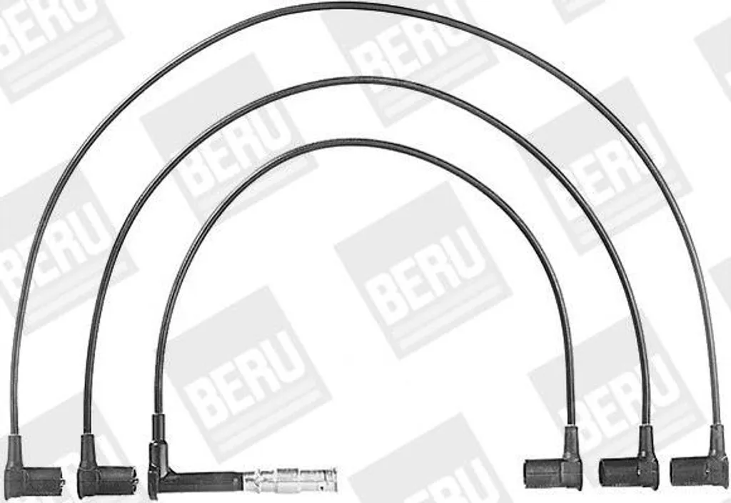 Faisceau d'Allumage Beru ZEF598 : Kit de Câbles pour Moteur Mercedes