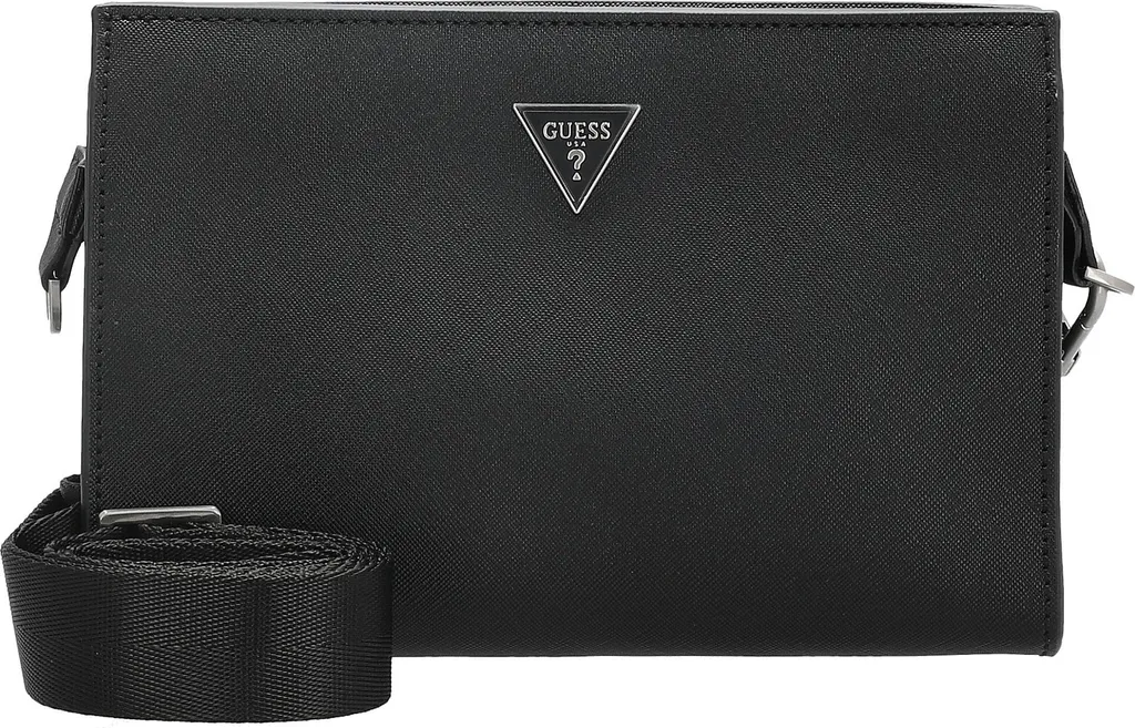 Regalo Perfetto: Borsa Guess Milano Top Zip Nera 22cm - Consegna