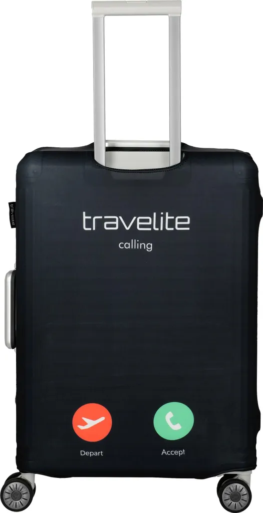 Custodia Valigia Travelite Calling Nero - Protezione Pull-Over Lavabile - 3