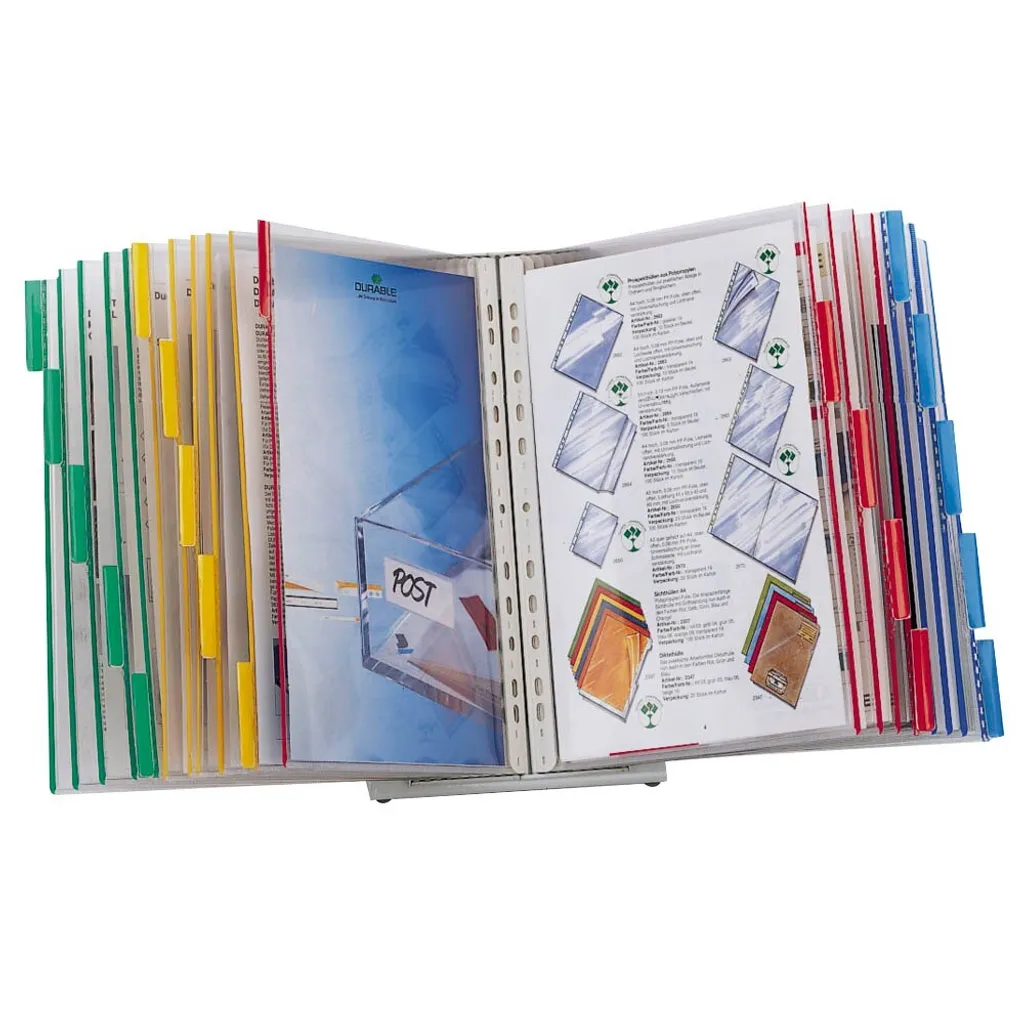 Support de consultation de table avec 20 plaques A4 DURABLE FUNCTION - 9