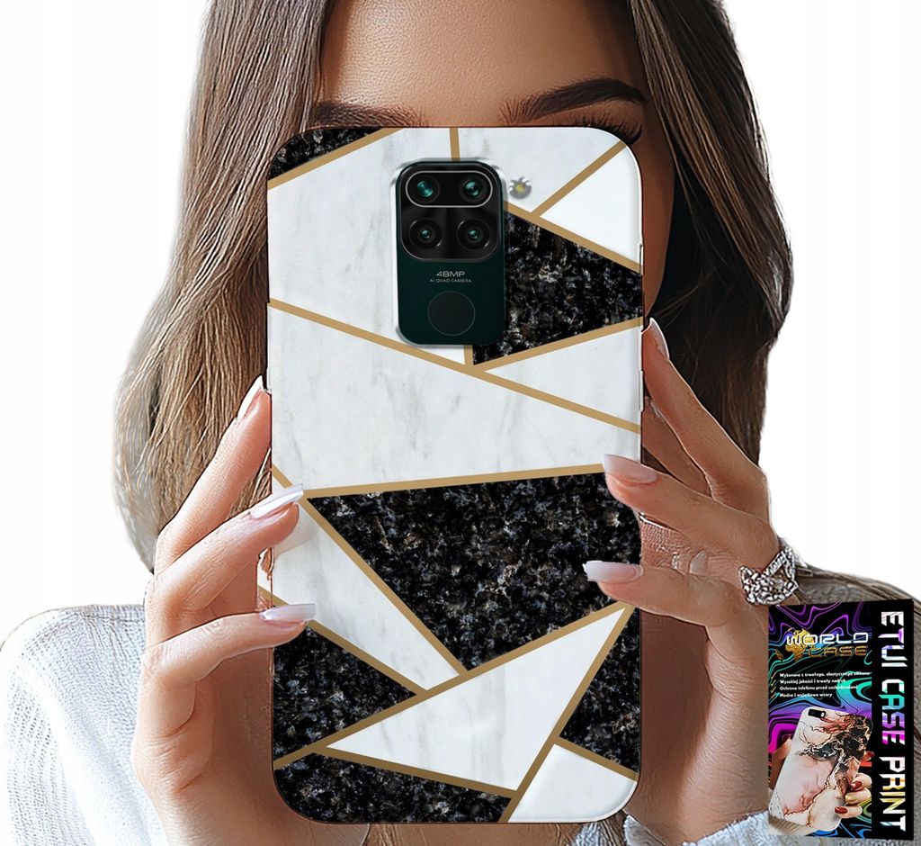 Gehäuse Für Xiaomi Note 9 - Elegantes Modisches Design Gehäuse + Glas