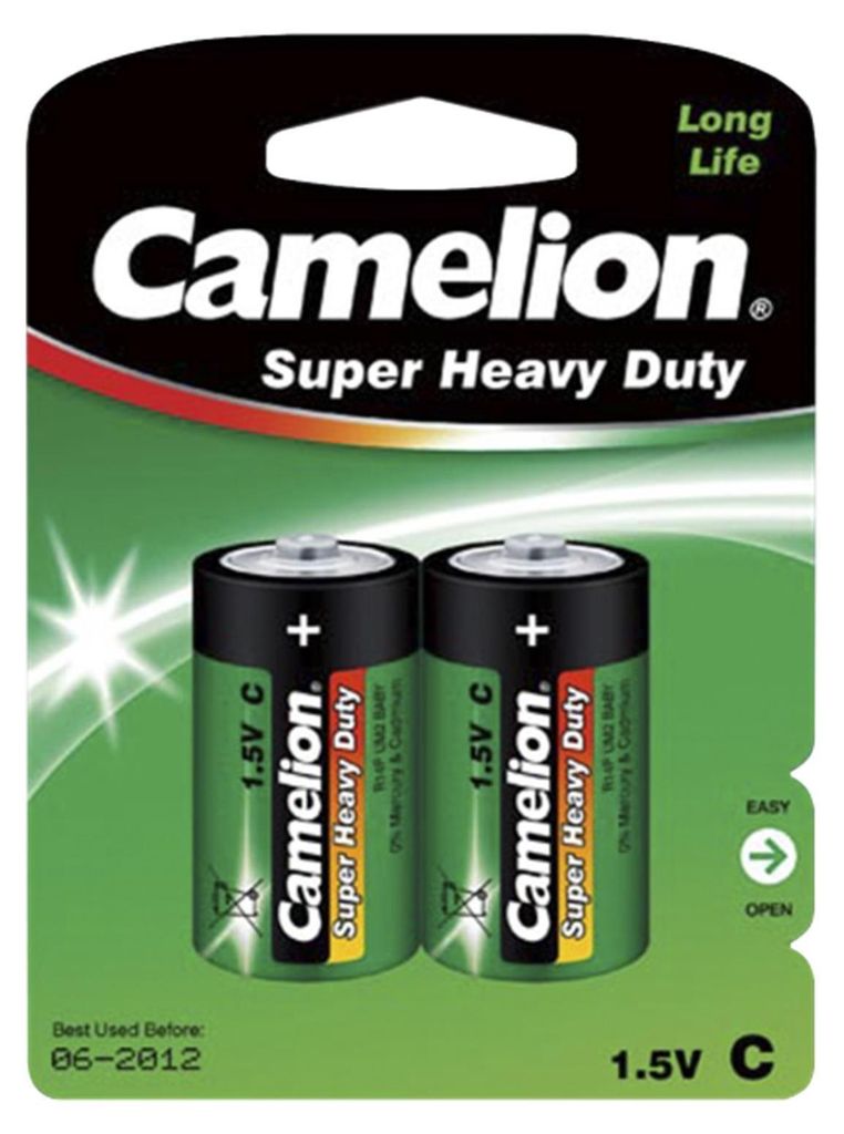 Baby 2er Blister Camelion R14 / C /1,5V BP2 Produktbild 