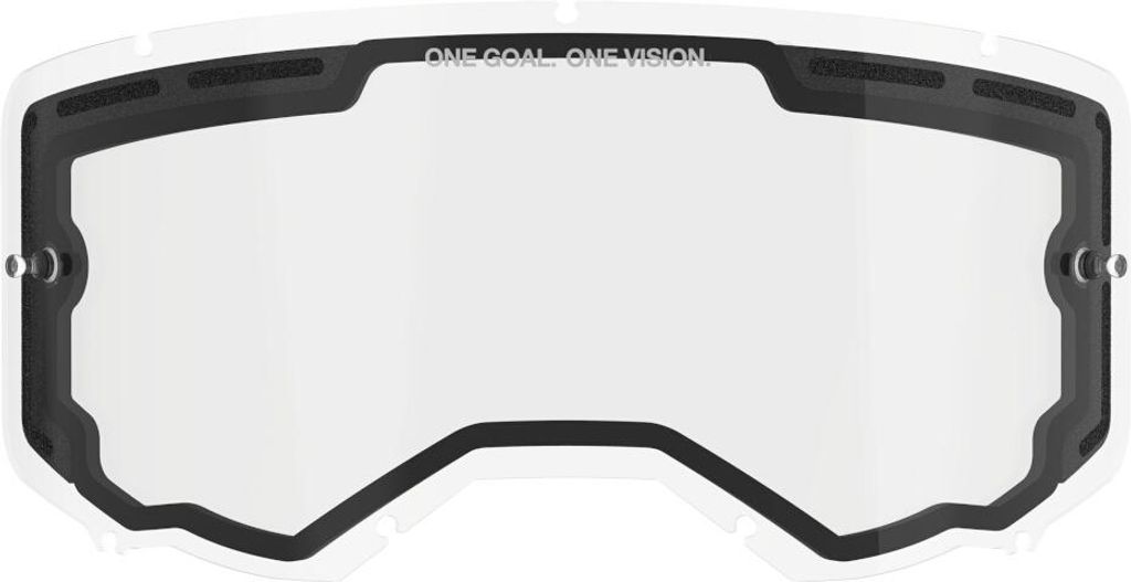 Alpinestars Vision 8-5-3 Dual Pane Ersatzscheibe, klar, Einheitsgröße