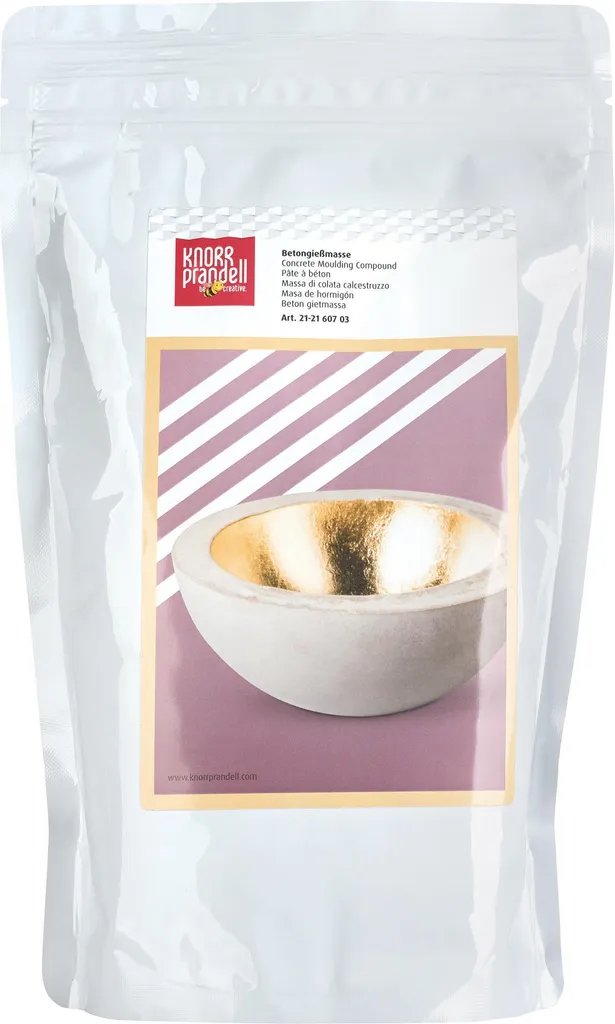 Béton pour moulage d'objets déco DIY et cadeaux personnalisés 1,5 kg