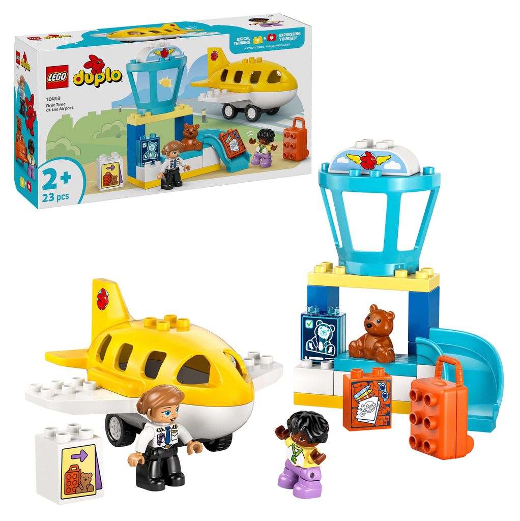LEGO DUPLO Poprvé na letišti, Sada na stavění, 2 rok/roky, Obrázek produktu 
