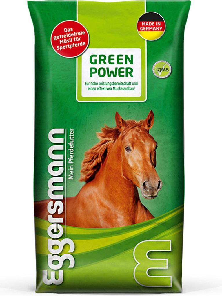 Green Power Muesli 20 kg mangime senza cereali per cavalli Immagine del prodotto 