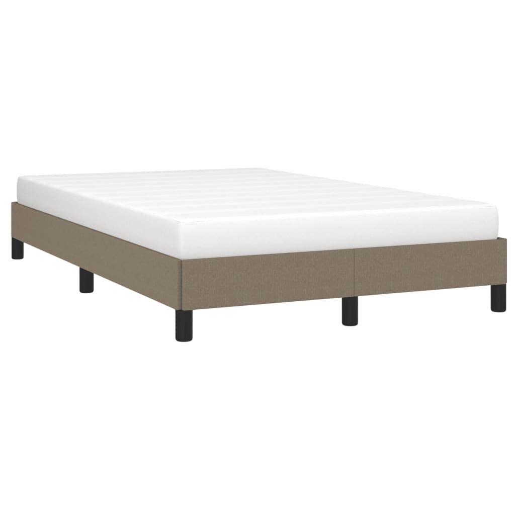 "2026 Promotion" Bettgestell moderne - ohne Matratze - Taupe 120x190 cm - Stoff - Polsterbett CC13281