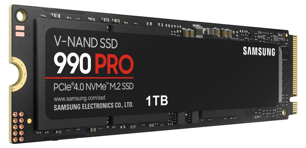 Samsung 990 PRO MZ-V9P1T0BW - SSD - crypté - 1 To - interne Image du produit 