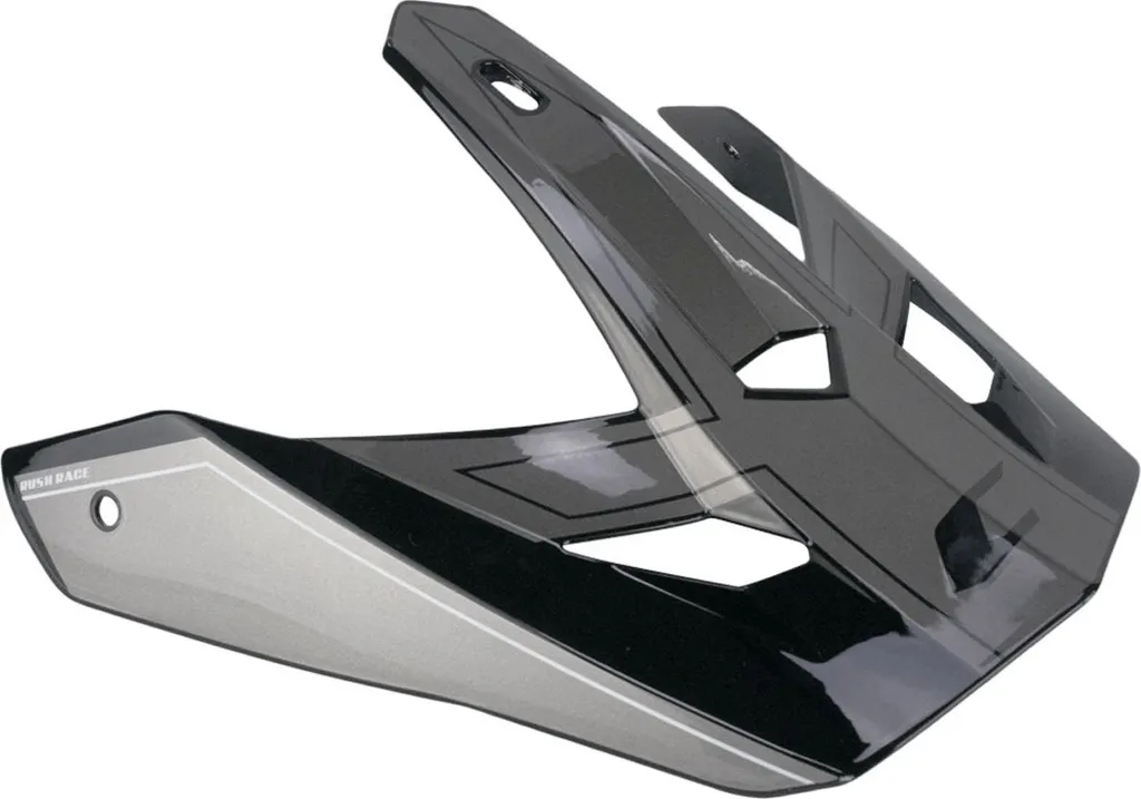 Visière CGM 155S RUSH Noire Graphite avec Traitement de Surface Durable