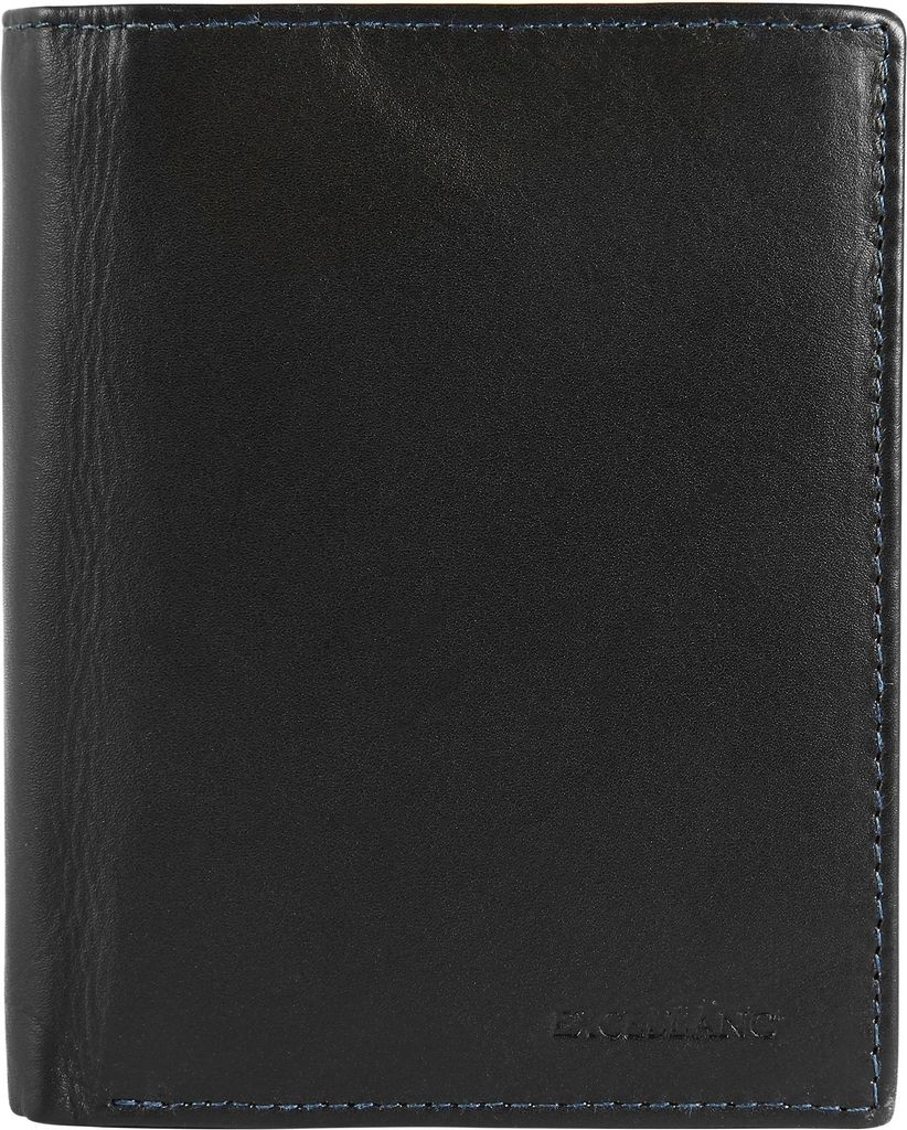 Excellanc Herren Geldbörse aus Echtleder. Format 10 x 12 cm.