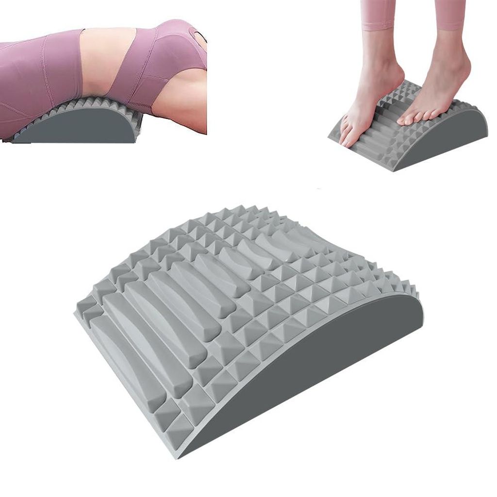 Nacken und Rückendehner, Lendenwirbelkissen Stützen Eva, Rückenstrecker und Nackenstrecker, Neck & Back Stretcher, Massagekissen Lordosenstütze