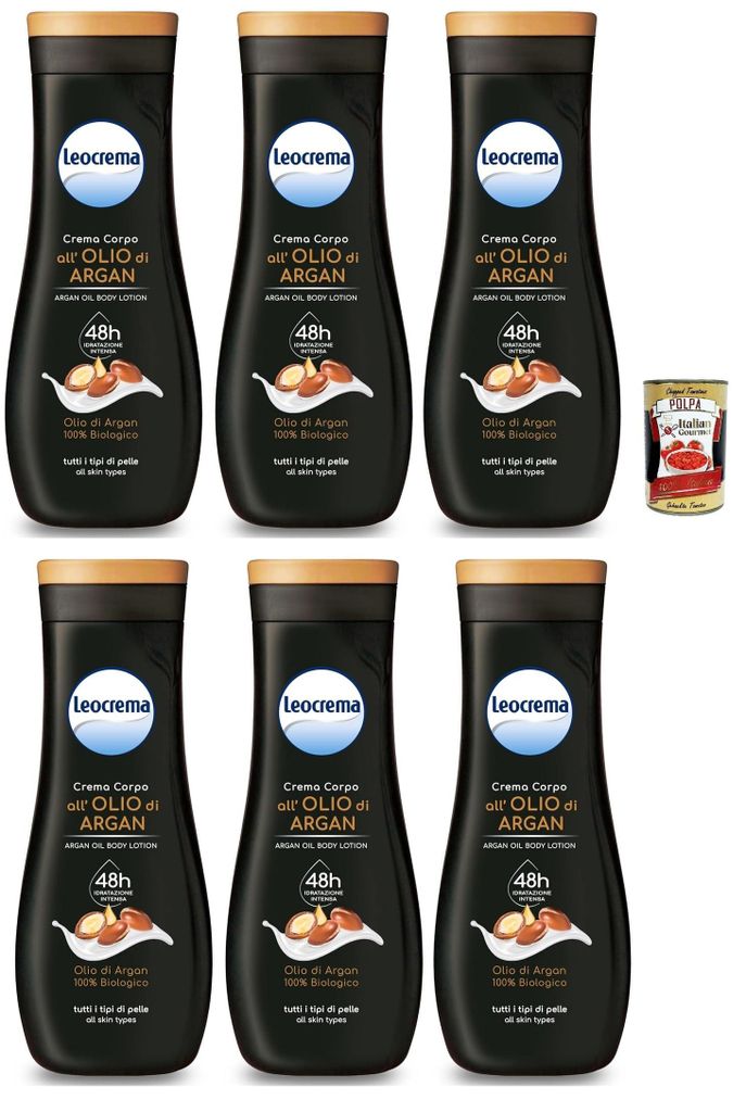 Leocrema, Crema Corpo Arganöl, Reichhaltig und samtig, Produktbild 