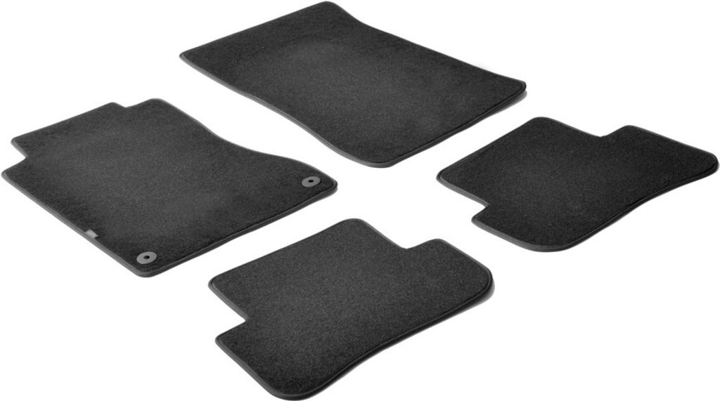 Lampa Teppichmatten-Set für Mercedes C-Klasse Kombi 04/01>12/07