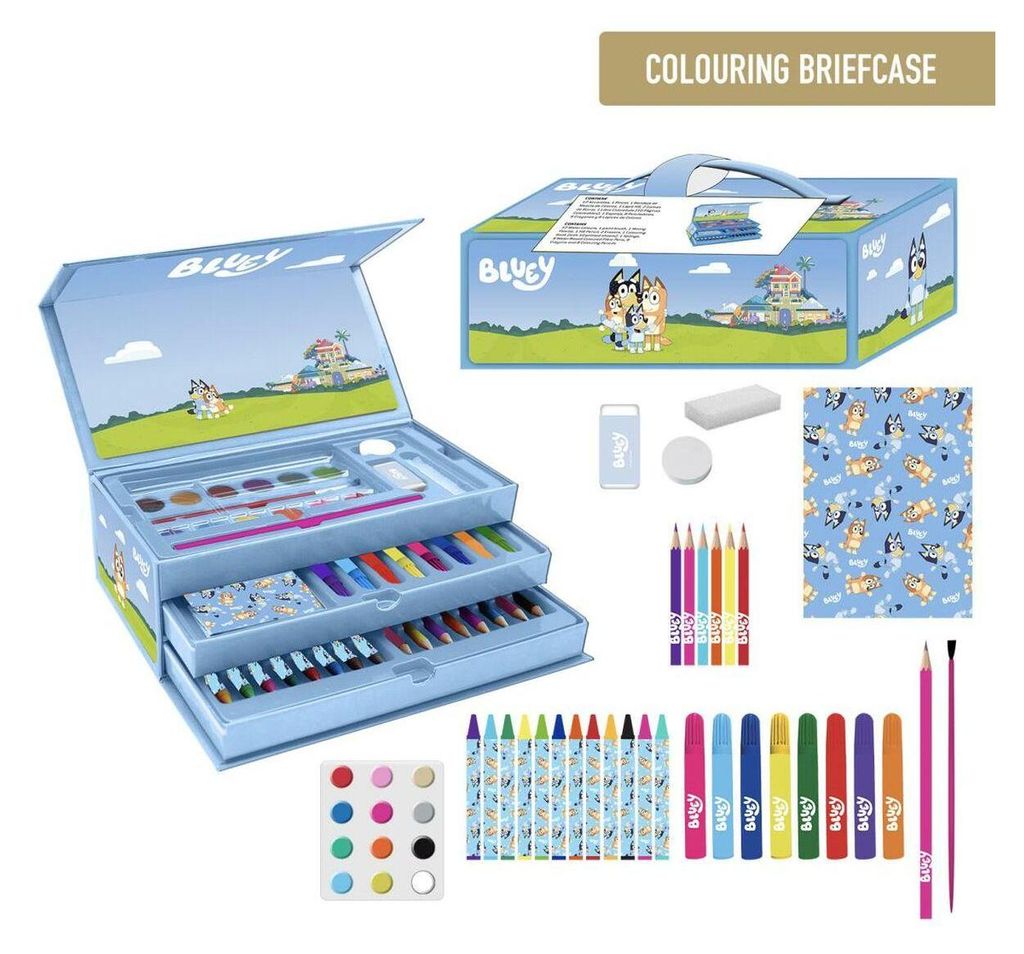 Bluey - Coffret de peinture et de papeterie - Coffret de Image du produit 