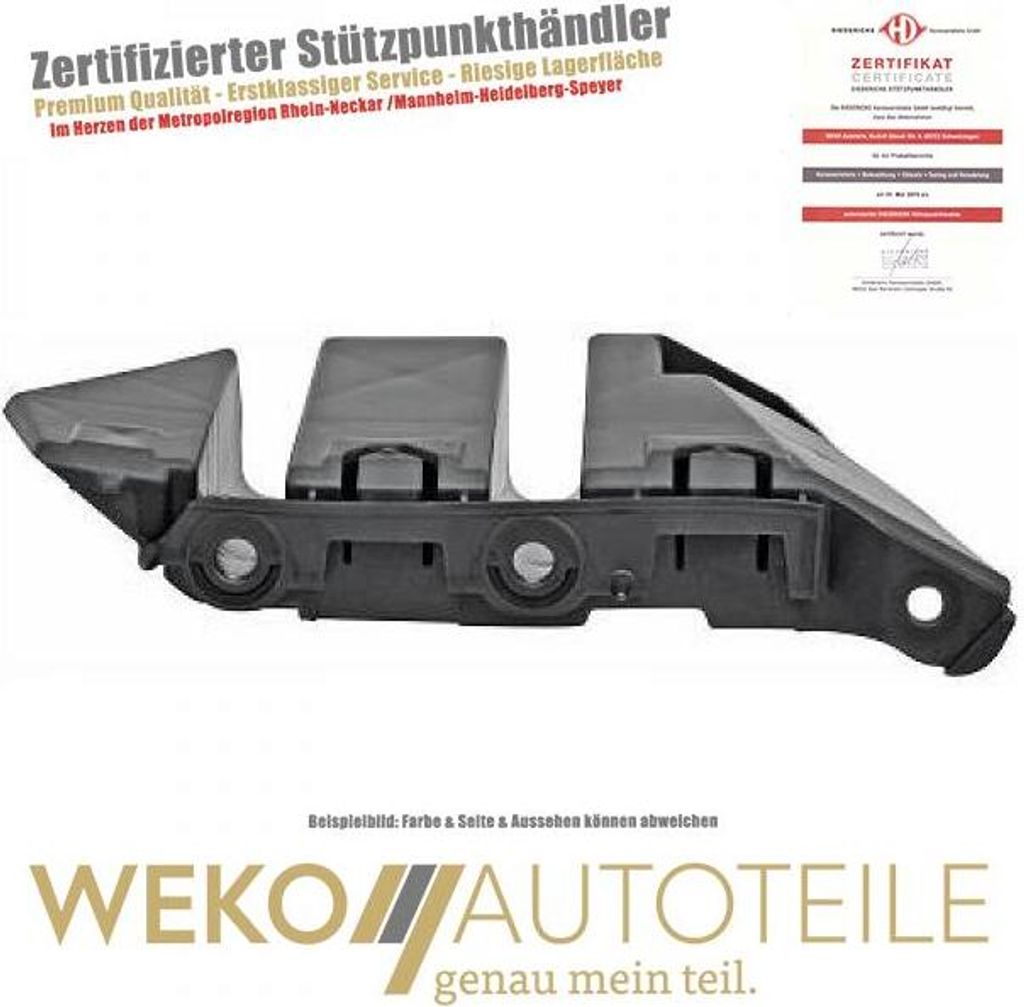 Halter Stoßstange vorne rechts DIEDERICHS 7433262 für SEAT