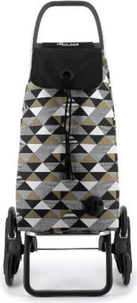 Poussette 6 Roues Rolser Imax Sahara RD6 Noir - Chariot de Courses 43L