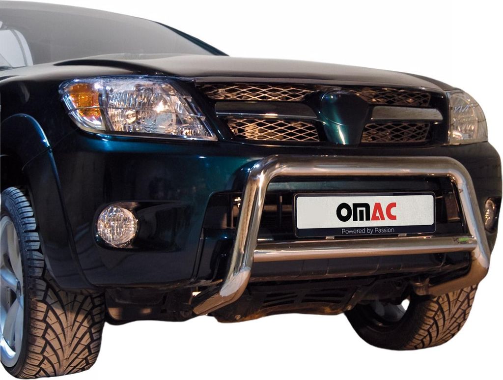 Frontbügel Schutz Frontschutzbügel für Toyota Hilux 2005-2015 Stahl ABE Silber
