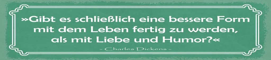 vianmo Holzschild 10x46 cm Zitat als mit Liebe und Humor