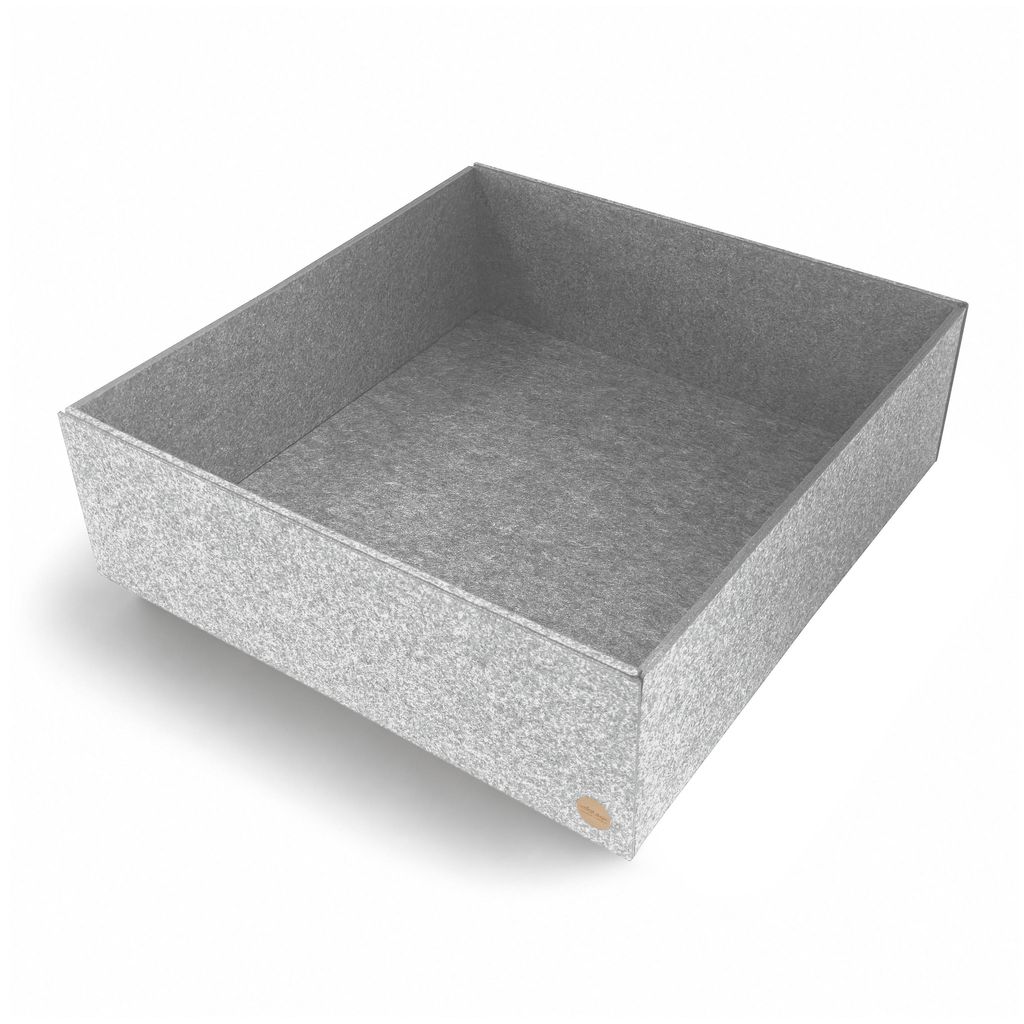 Aufbewahrungsbox CLEAN Filz 50 x 48 x 16 cm ohne Deckel in Produktbild 