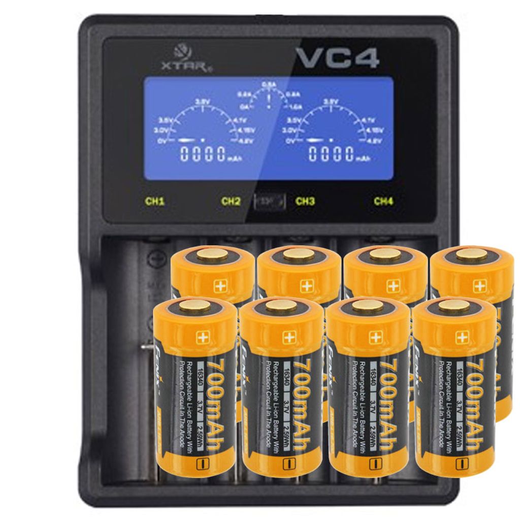Batteria CR123 A agli ioni di litio da 3,7 Volt, 850 mAh 8 Immagine del prodotto 