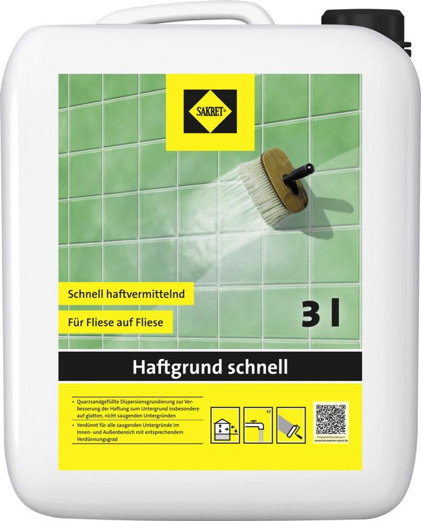 SAKRET Schnellhaftgrund transparent-violett für glatte und Produktbild 