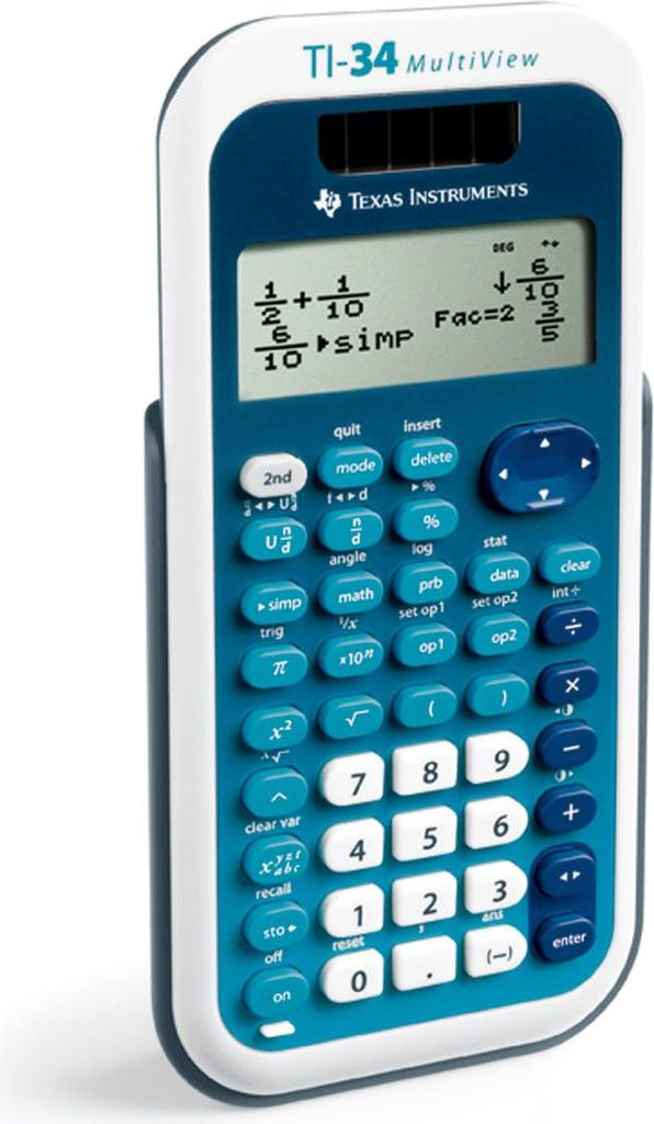 Texas Instruments - Taschenrechner Texas Ti -34 Multiview | Blasen Sie ein 1 Stück