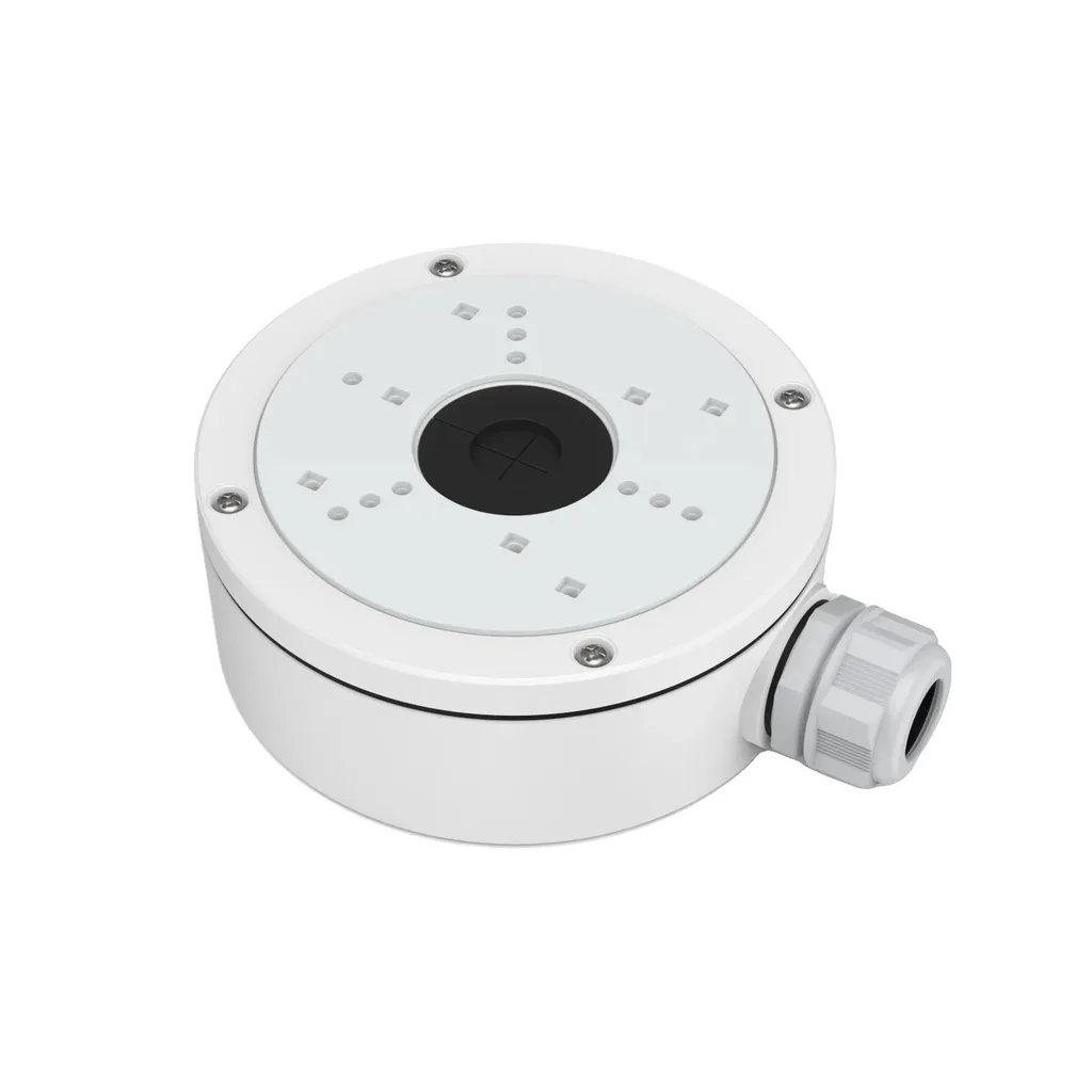 Support caméra de surveillance pour cacher les câbles et branchements