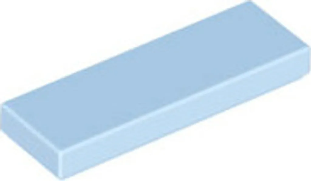Pièces LEGO 63864 Bleu Clair 1x3 en Pack de 250 pour Vos Projets