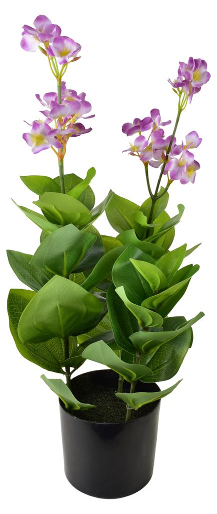 Kunstpflanze Kunststoff Viridis Blossom 12,5 x 12,5 x 57 cm Rosa 1 Stück
