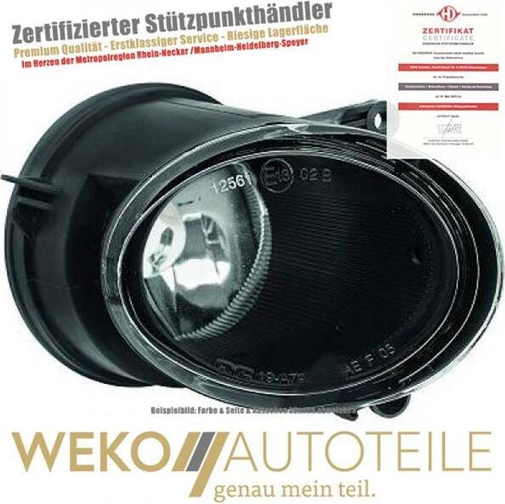 Nebelscheinwerfer links DIEDERICHS 1041089 für AUDI