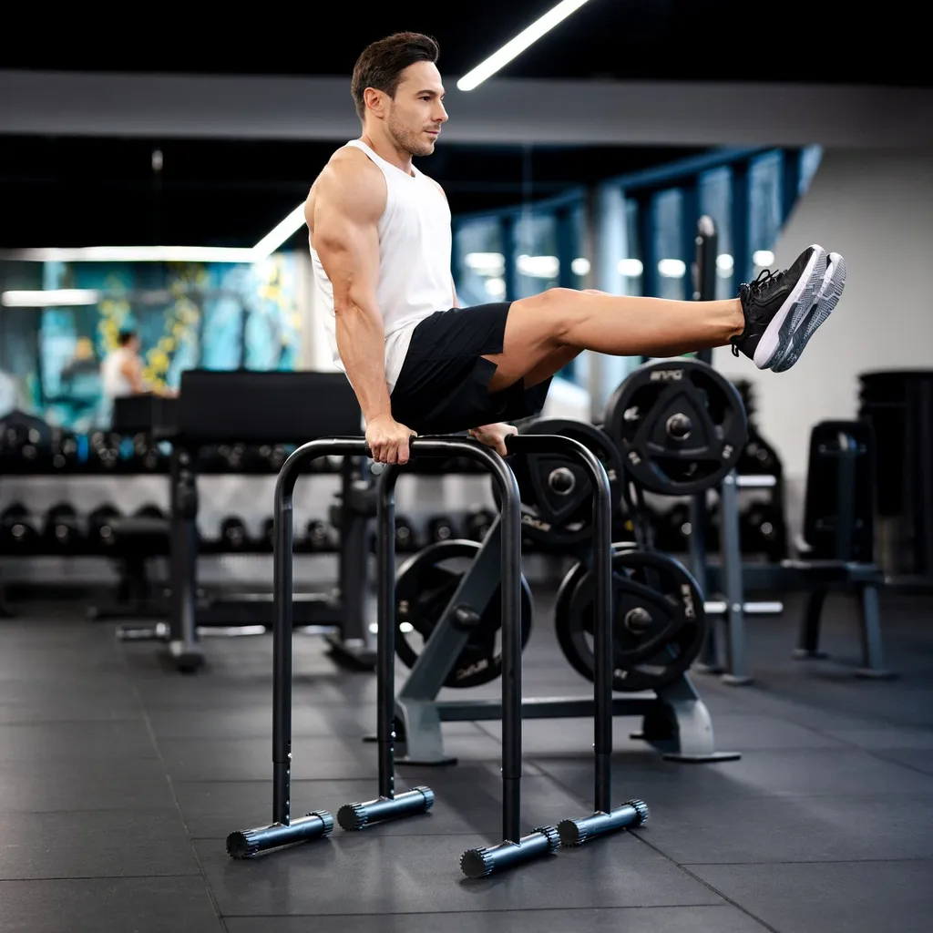 Station de Dips pour Workout et Musculation à la Maison - Réglable