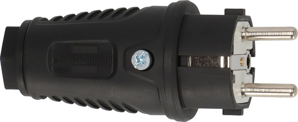 Brennerstuhl Gummikontaktstecker | 230 V 16 A | IP54 - 1082040020