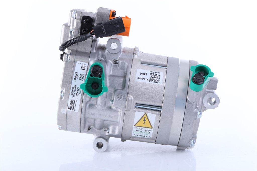 NISSENS 891020 HES20 Klimaanlage Klimakompressor POE-Öl R134a R1234yf für HYUNDAI IONIQ (AE)