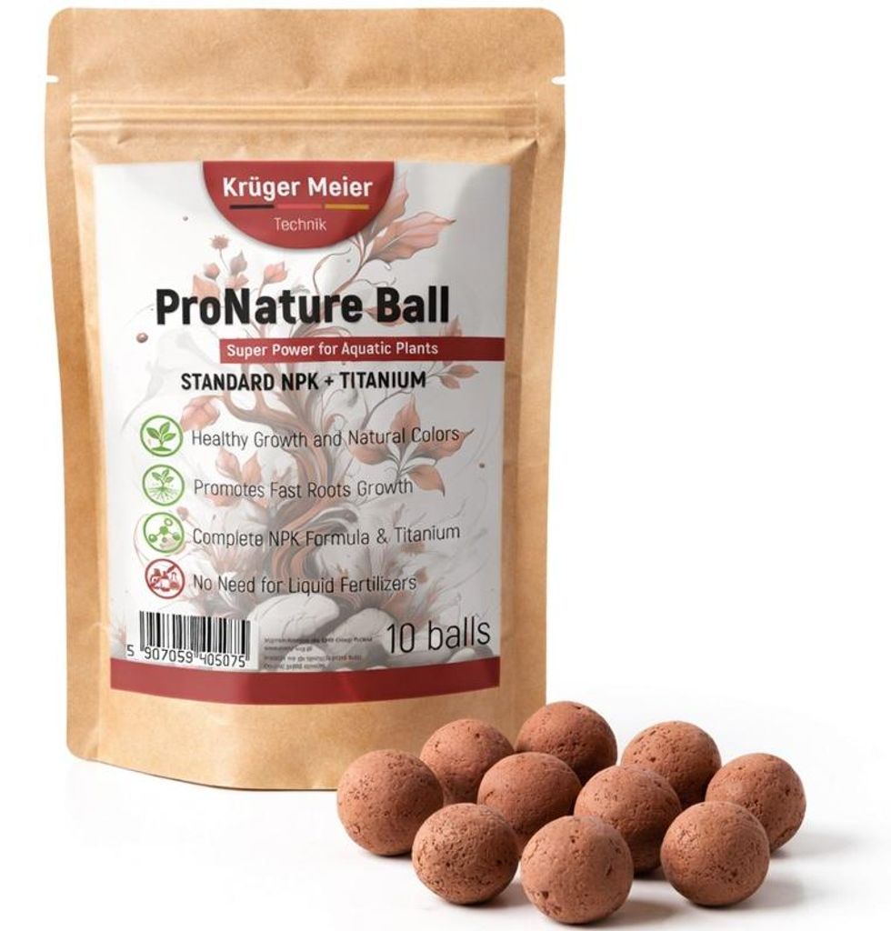 Kruger Meier ProNature Ball 10 - Düngerkugeln mit Biostimulator