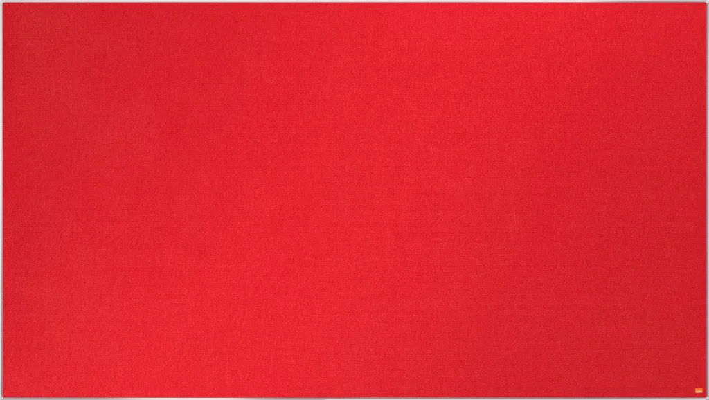 Panneau feutre rouge Nobo 1915423 - Tableau résistant 106x188 sans marques