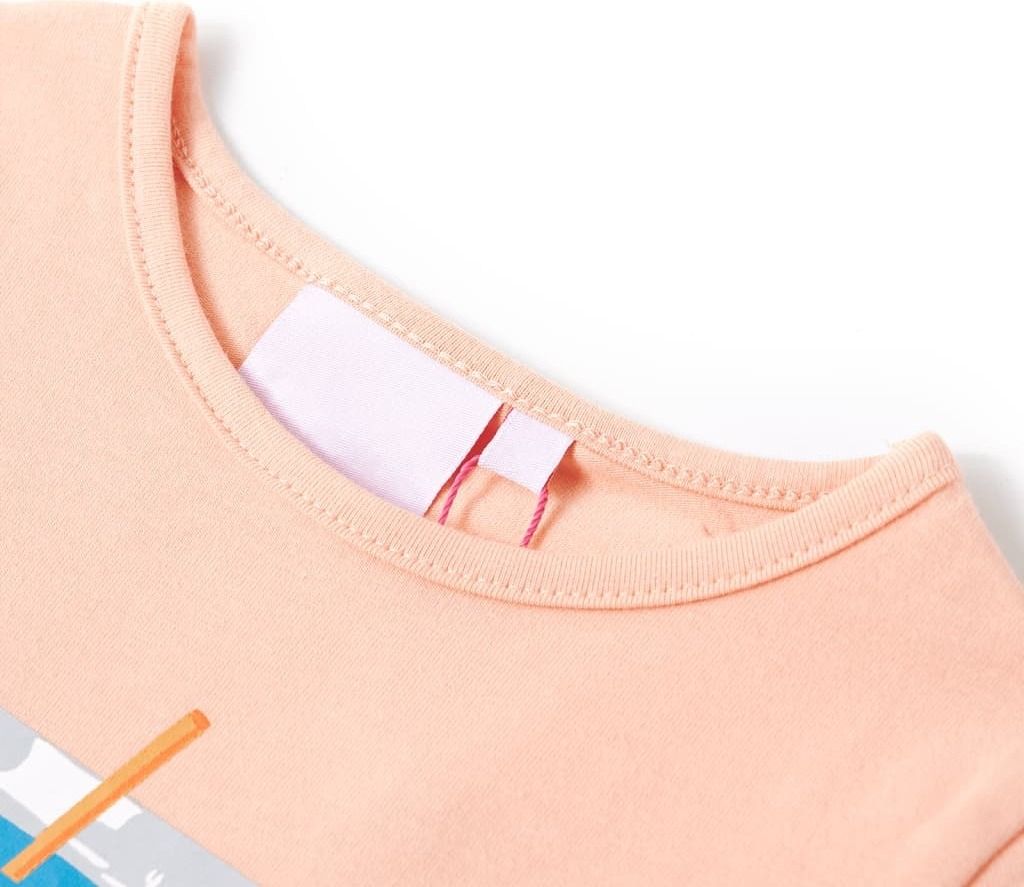 vidaXL Kinder-T-Shirt Hellorange 104