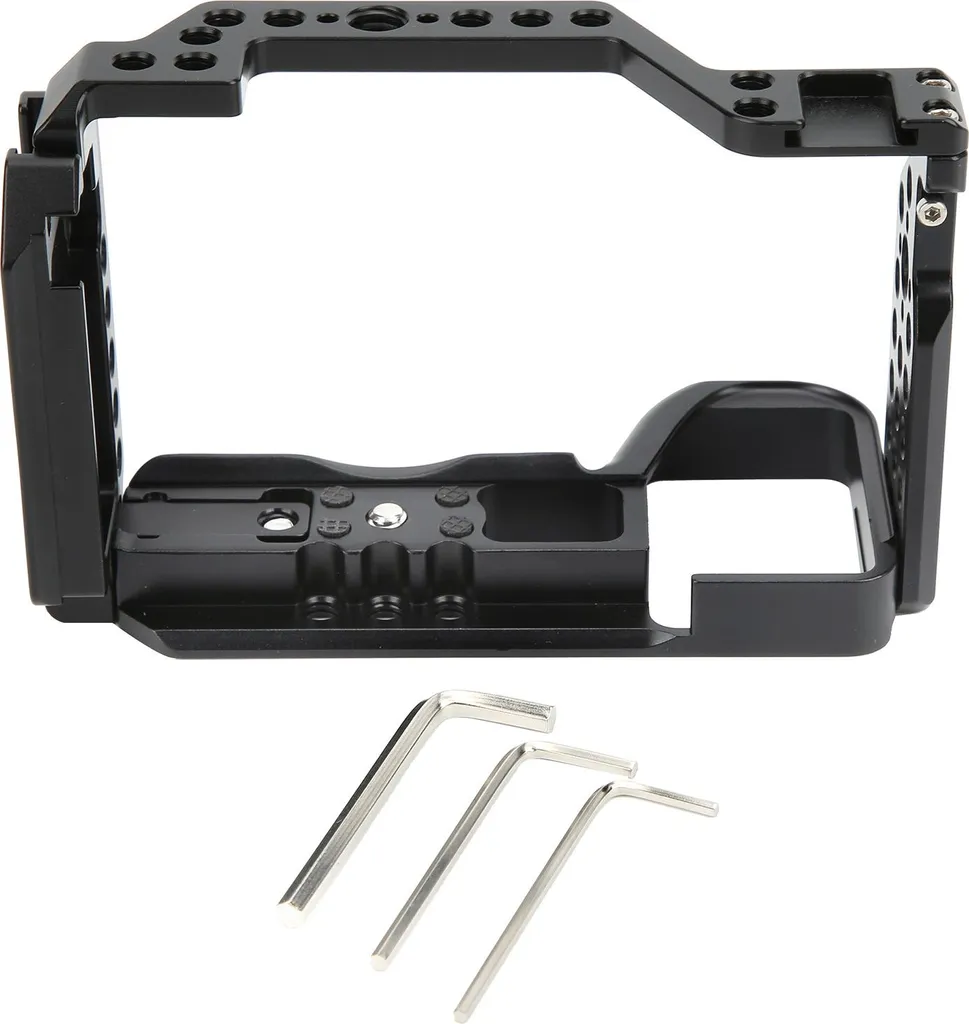 Cage de protection en métal pour Sony A6600 - Frame Rig Vidéo Noir
