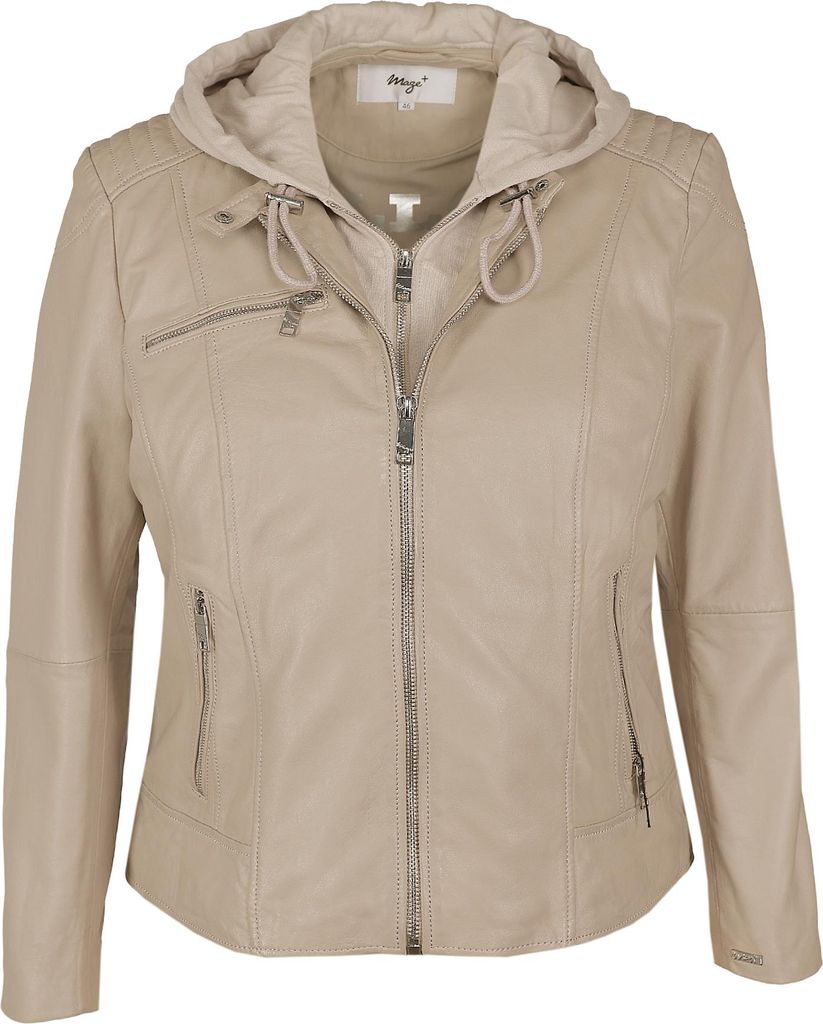 Maze Lederjacke 42021318 Damen sand 44
