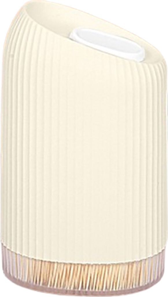 INF Eleganter Zahnstocherhalter - Bequem & Stilvoll Beige
