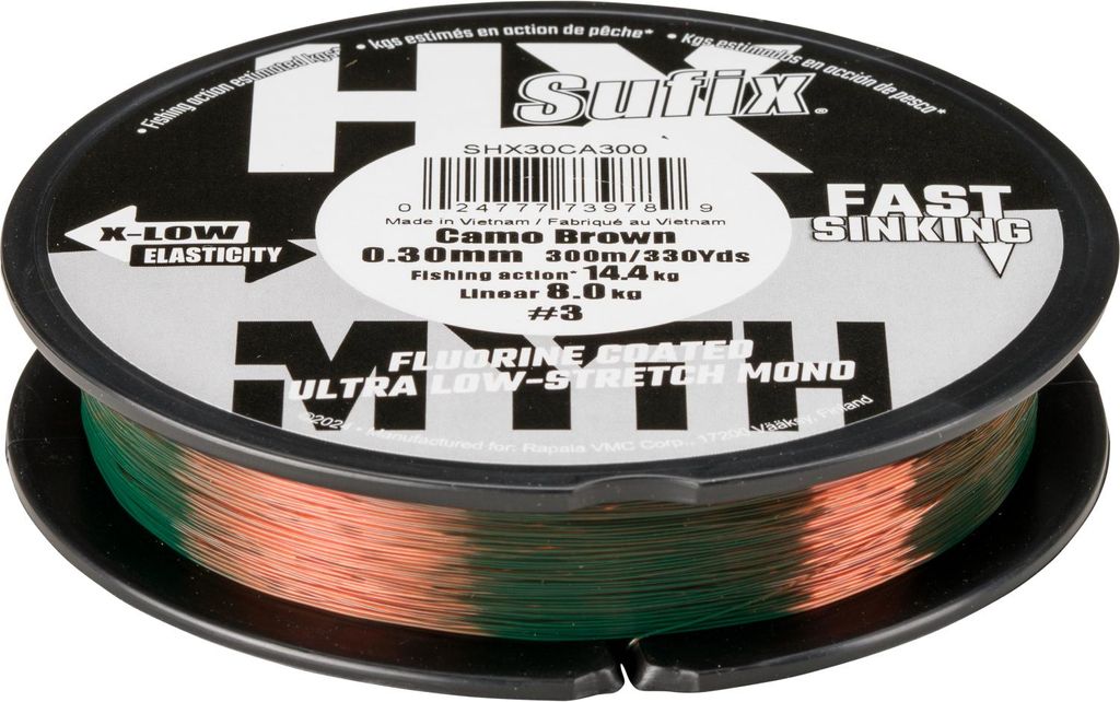 Sufix HX-MYTH (150 m, brown)